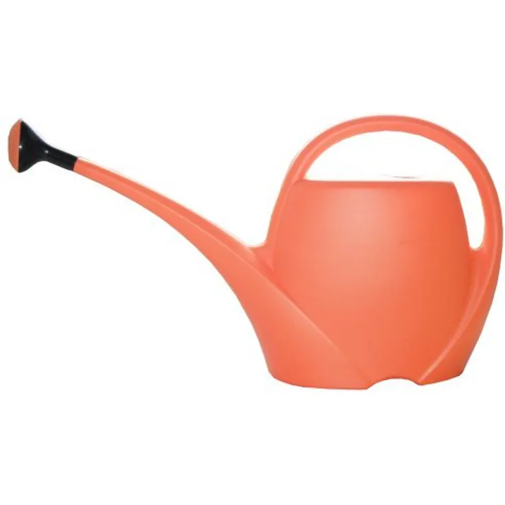 Plastkon Gießkanne und Blumensprüher Spring 4,5 L, orange