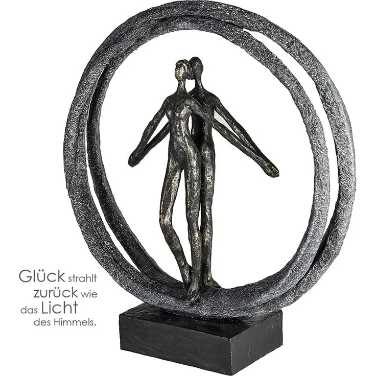 Casablanca Skulptur Dekofigur PAAR IM RING