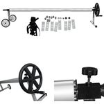 Melko Aufroller Poolabdeckung Aufrollvorrichtung Pool Abdeckplane Solarplane