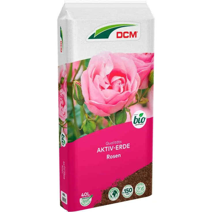 DCM Qualitäts Aktiv-Erde Rosen Rosenerde, 40 Liter - Cuxin