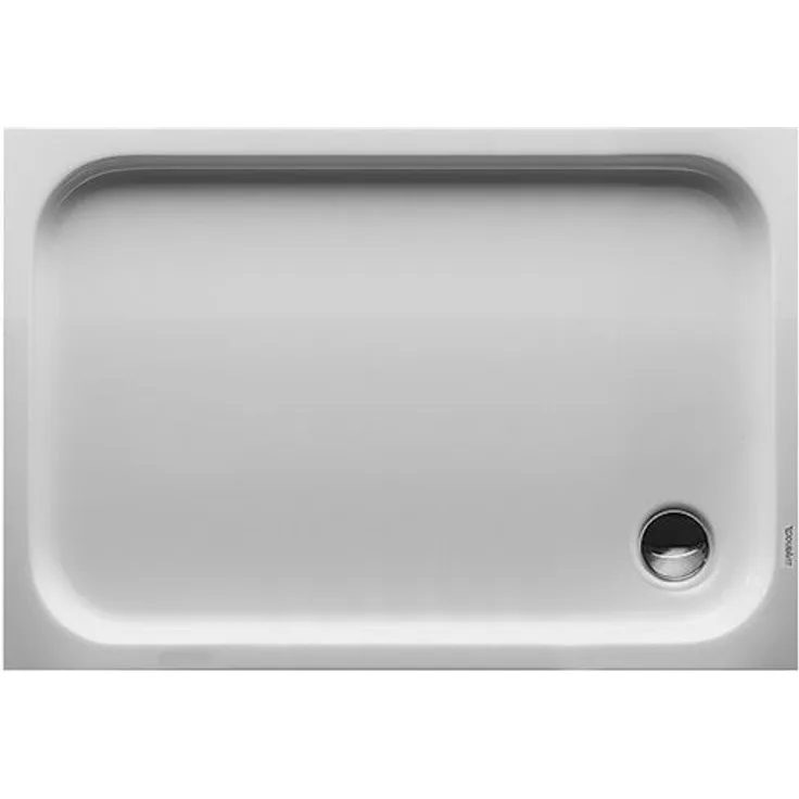 Duravit Duschwanne D-Code Rechteck weiß 120x80x8,5cm