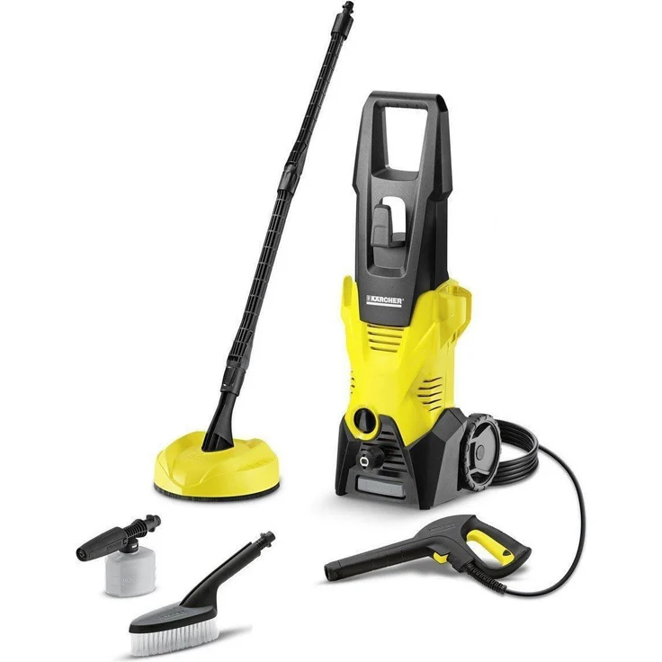 Kärcher K 3 Car & Home + T 150 1.601-820.0 Hochdruckreiniger 380 l/h 6,5 kg 1600 W 120 bar 25 m²/h 40 °C Schlauch 6 m Flächenreiniger T 150 Reinigungsmittel Car & Bike – Bild 8