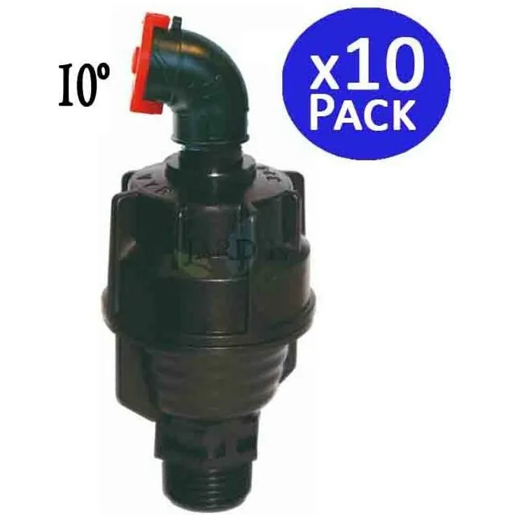 1-2' 10º rotierender kreisförmiger landwirtschaftlicher Sprinkler. 10 Einheiten
