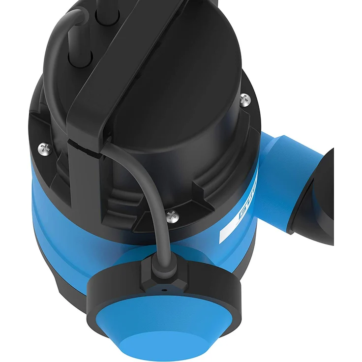 Güde GS 4003 P (94638) Tauchpumpe 400 Watt Betriebsspannung 230 V 8.000 l/h Entwässerung max. Förderhöhe 5,5 m max. Tauchtiefe 4 m max. Partikelgröße 25 mm max. Wassertemperatur 35 °C IP Schutzart IPX8 20 x 13 cm Kabellänge 10 m 3,2 kg – Bild 3