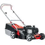 AL-KO Benzin-Rasenmäher Classic 4.65 P-B, 46 cm Schnittbreite, 1.8 kW Motorleistung, für Rasenflächen bis 1.100 m², Schnitthöhe 7-fach zentral verstellbar, robustes Stahlblechgehäus, 125 ccm Hubraum