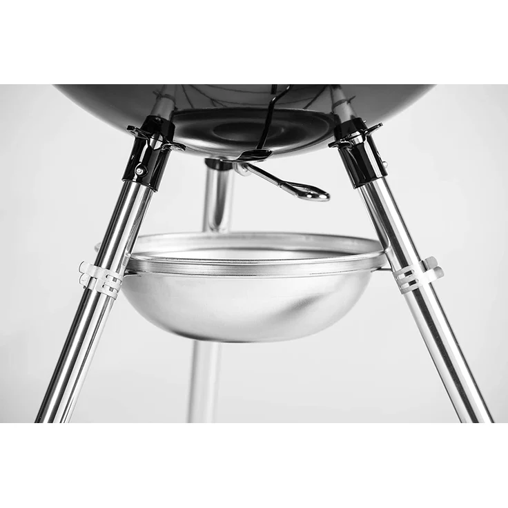 Weber Original Kettle Holzkohlegrill E-5710, 57cm, black, Maße 107 x 67 x 65 cm – Bild 3
