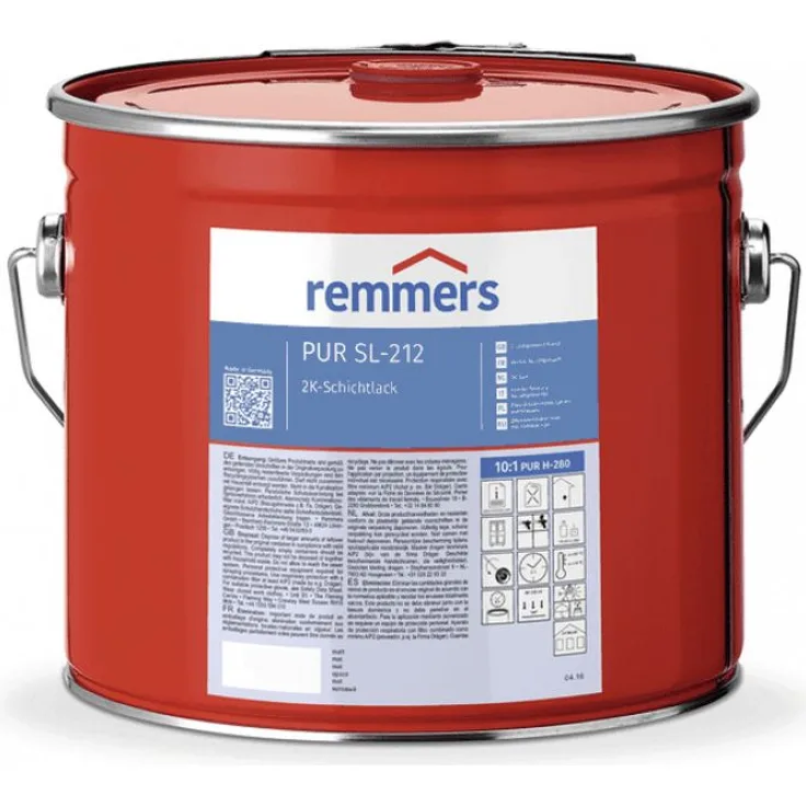 Remmers PUR SL-212-Schichtlack - farblos, 20 ltr - halbmatt