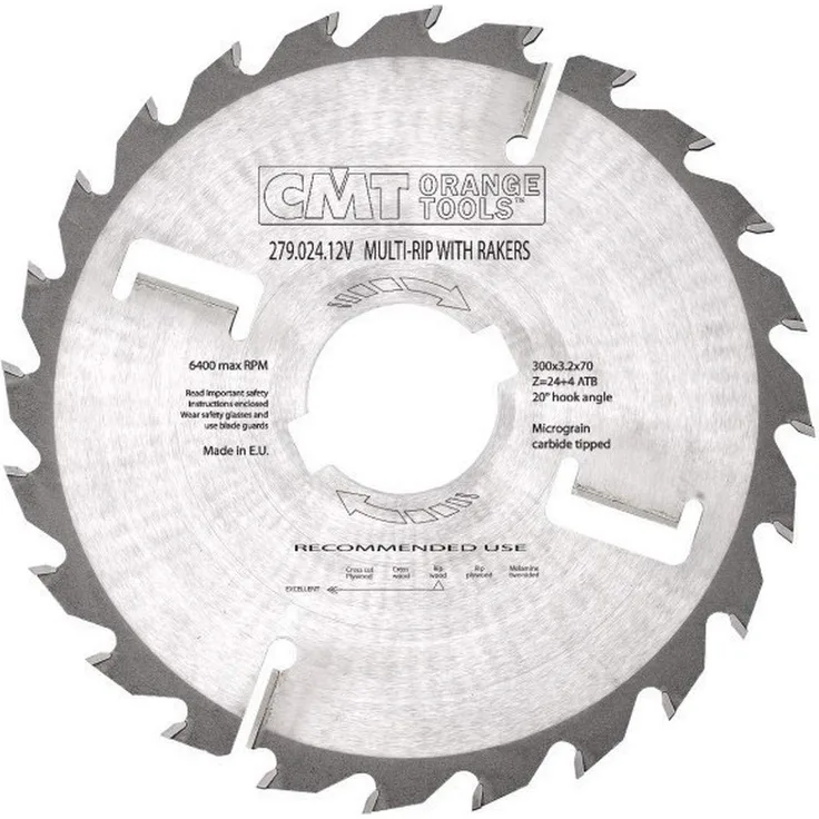 CMT Orange Tools 280.021.08S saw, Stahl, 200x2.5x40