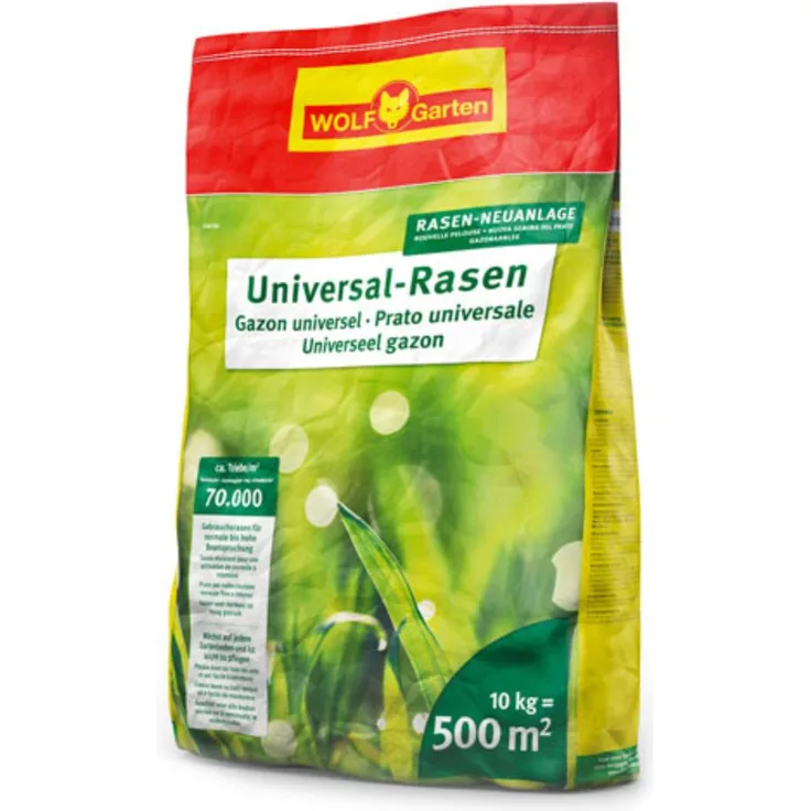 WOLF-Garten Universal-Rasen 10 kg für 500m² U-RS500