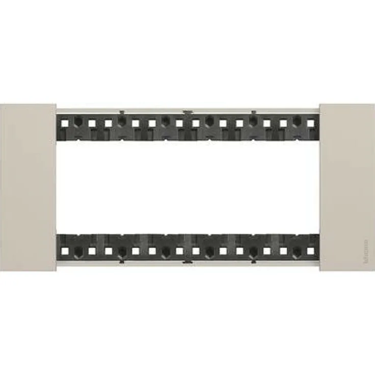 Bticino Platte Living Now 6 Module Fabre: Sand KA4806KM