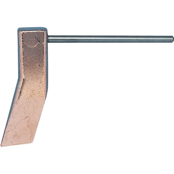 Kupferstück Hammerform,gekr.350g KAYSER