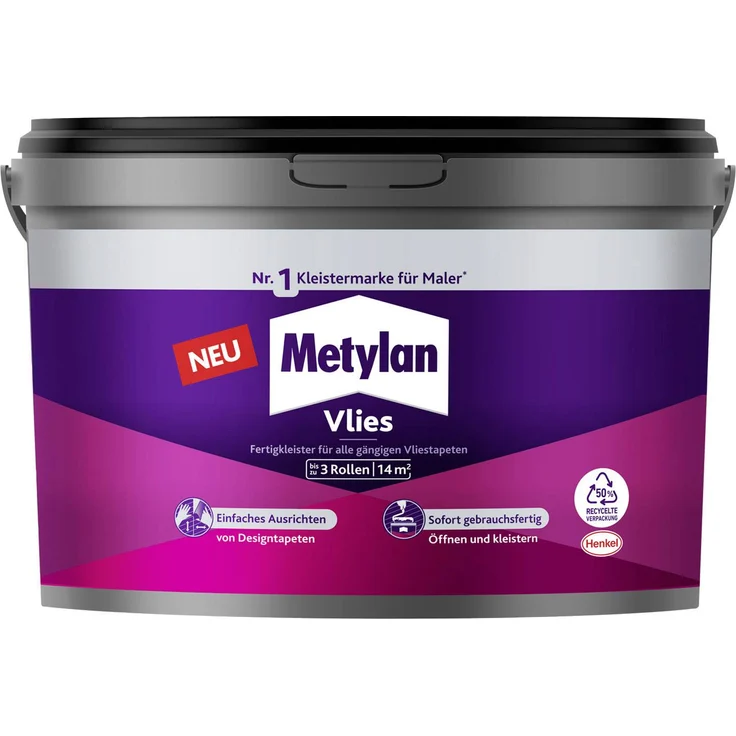 Metylan Vlies Tapetenkleister MFKV2 3kg – Bild 1