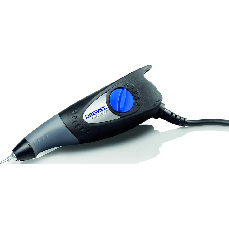 Dremel 290 Multifunktions Gravurgerät, 35 Watt, Gravierer Set mit 3 Zubehören und 4 Aufsätzen zum Gavieren in Holz, Glas Keramik, Metall, Kunststoff, Holz und Leder – Bild 1