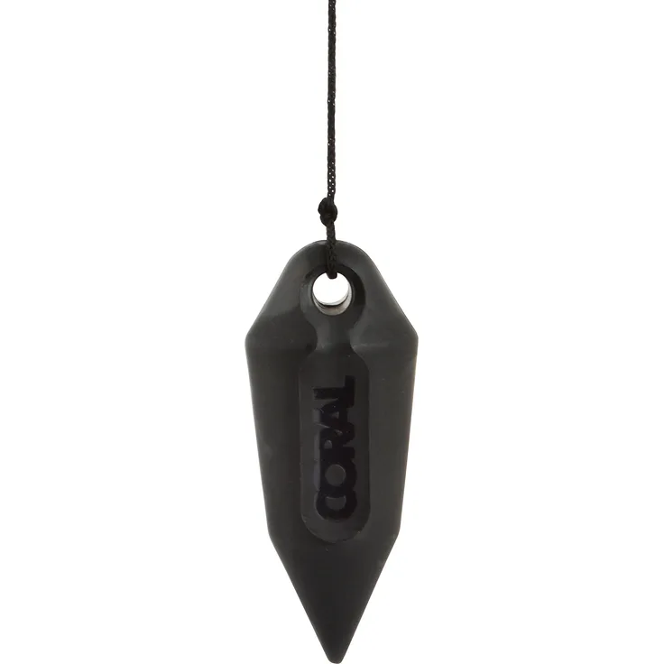 Coral Tools Coral 69300 Essentials Plumb Bob aus leichtem Nylon inkl. Line zum Aufhängen Tapete 20 g Schwarz