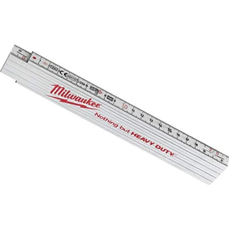 Milwaukee 4058546002671 Kunststoff Gliedermaßstab 2 m Zollstock