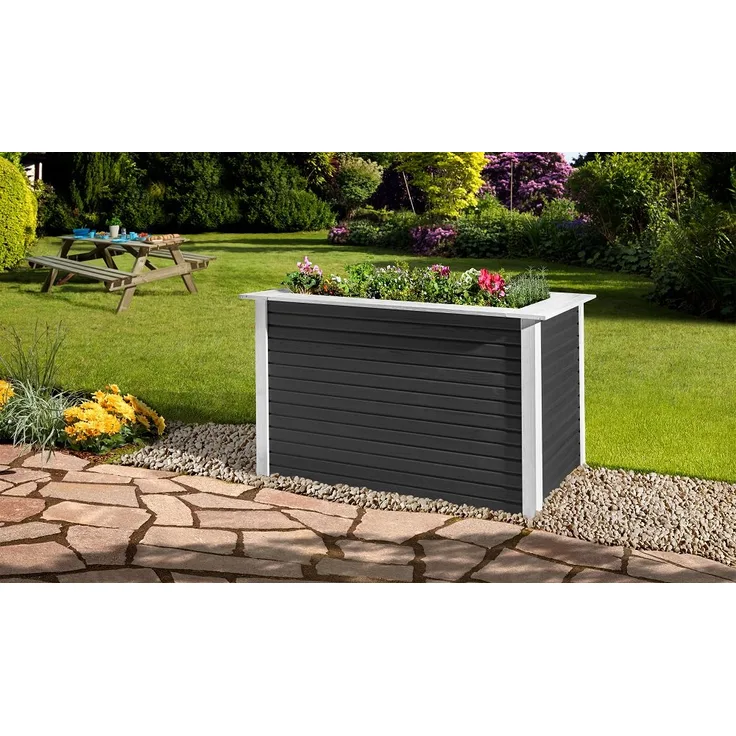 Weka 669.1208.76000 Hochbeet Anthrazit 131 x 91 x 81 cm