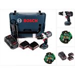 Bosch Professional GSR 18 V-85 C (2 x 6,0 Ah) mit Ladegerät, GCY 30-4 Connectivity Modul in L-Boxx
