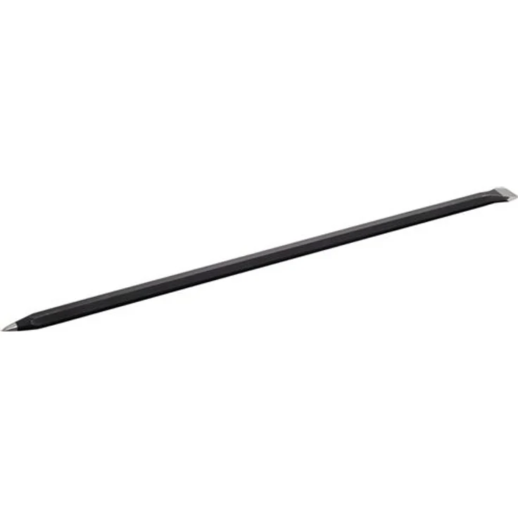 Brechstange gerade L.1250/B.30mm gepulvert m.Schneide – Bild 1
