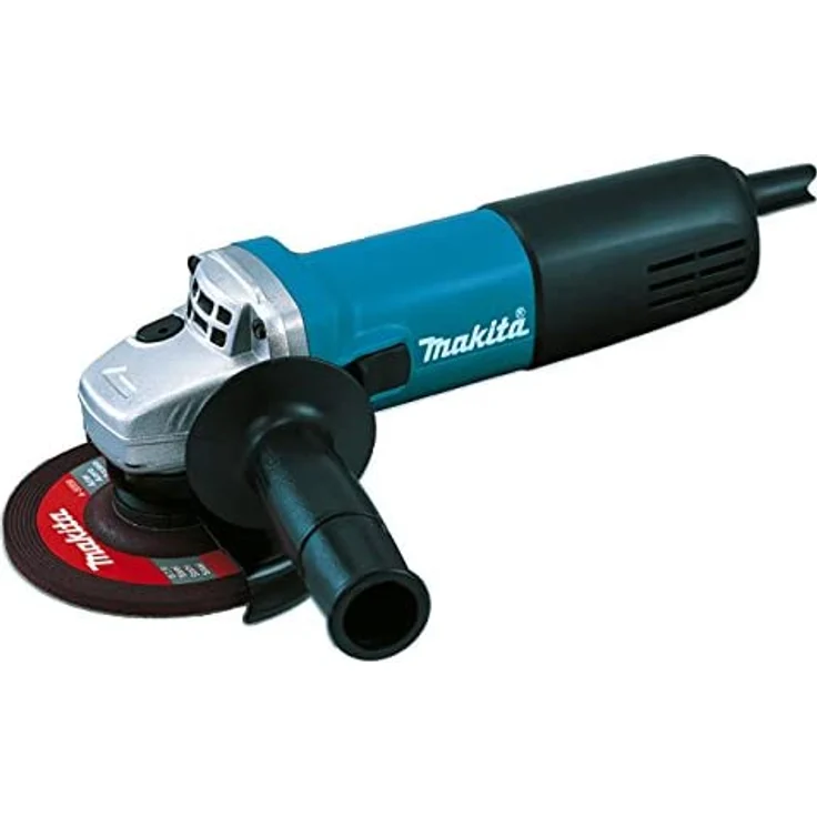 Makita 9558HNRG Winkelschleifer 125 mm, 840 W Wiederanlaufschutz Staubschutz – Bild 3