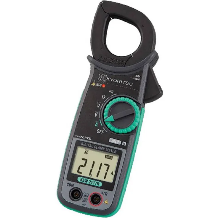 Kyoritsu KEW-2117R Stromzange digital CAT IV 300 V, CAT III 600V