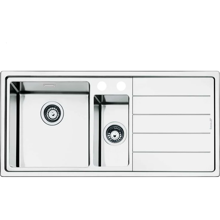 Smeg LFT102D Edelstahlspüle satiniert