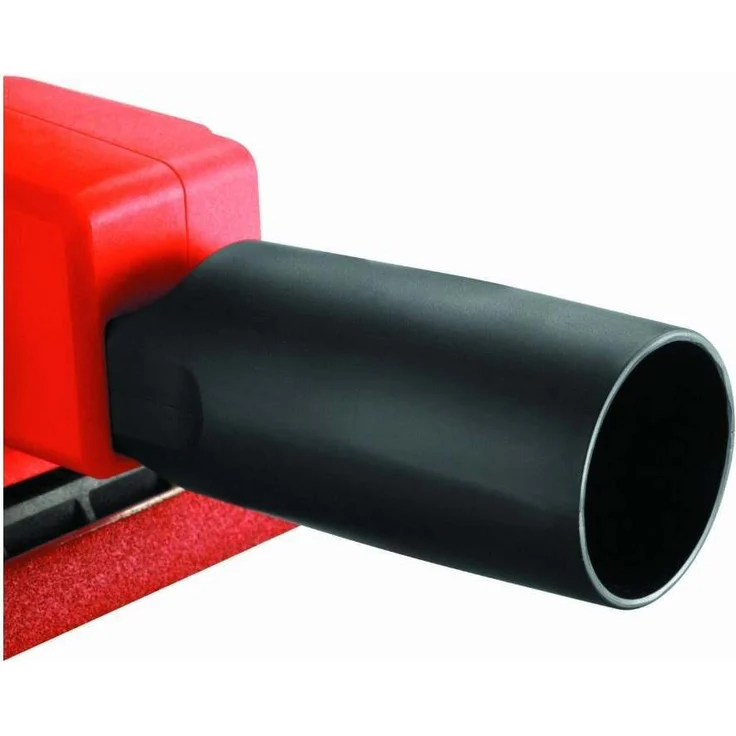 Black+Decker Schwingschleifer (135W, ergonomischer Frontgriff, schneller Materialabtrag, Staubsaugeradapter für sauberes Arbeiten, inklusive Schleifpapier und 3m Kabel) KA300 – Bild 3