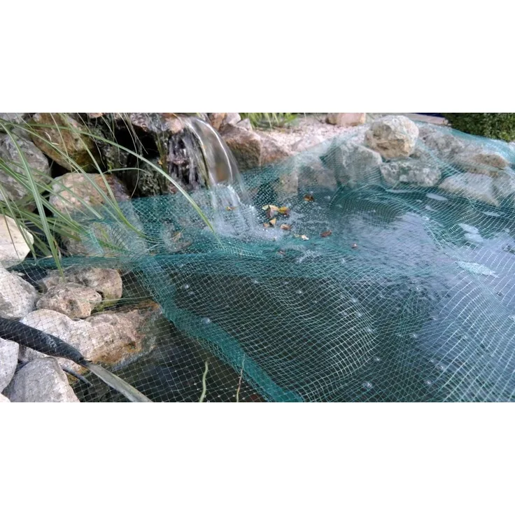 Aquaristikwelt24 Teichabdecknetz 3x4,2m Teichnetz Teichschutz Fischreiher Laubschutz Abdecknetz