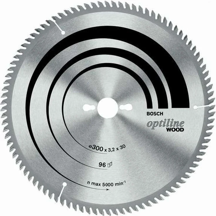 Bosch Professional Kreissägeblatt Optiline Wood (für Holz, 250 x 30 x 3,2 mm, 80 Zähne, Zubehör Kreissäge) – Bild 1