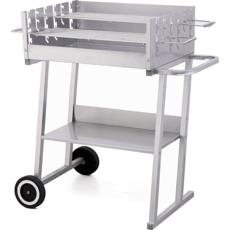 Tepro Holzkohlengrill Pasadena, Silber