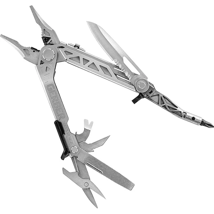 Gerber Multifunktionswerkzeug mit Leder-Scheide und Bit-Set, Center-Drive Plus, 30-001599 – Bild 1