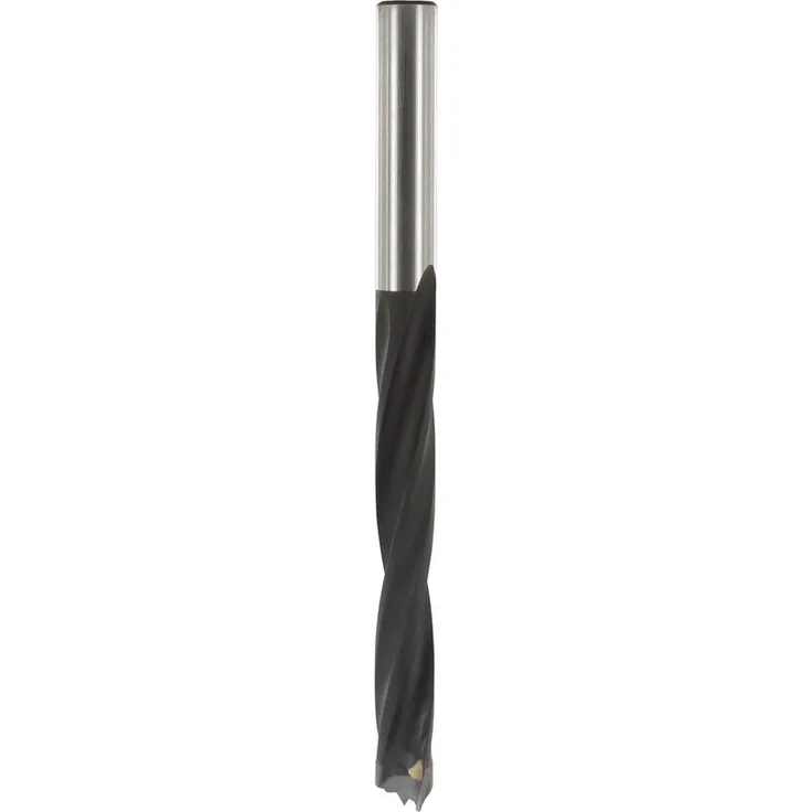 Ent European Norm Tools - ENT 26403 Holzspiralbohrer mit HW-Kopf, Schaft (C) 8 mm, Durchmesser (D) 8 mm, I 75 mm, L 120 mm