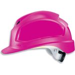 UVEX Schutzhelm uvex pheos, Größe 52 cm - 61 cm, pink, langer Schirm