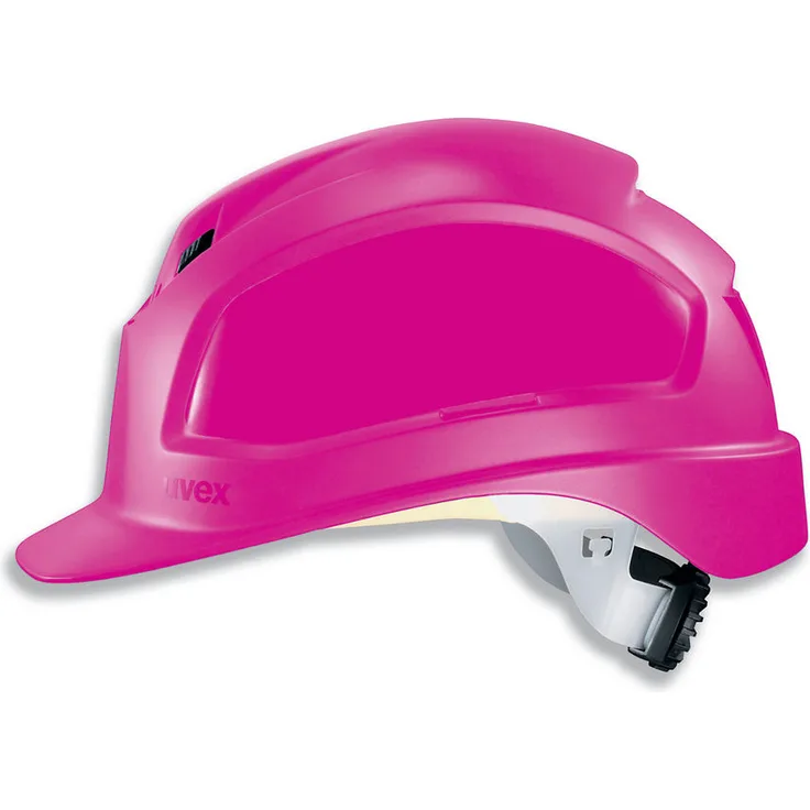 UVEX Schutzhelm uvex pheos, Größe 52 cm - 61 cm, pink, langer Schirm