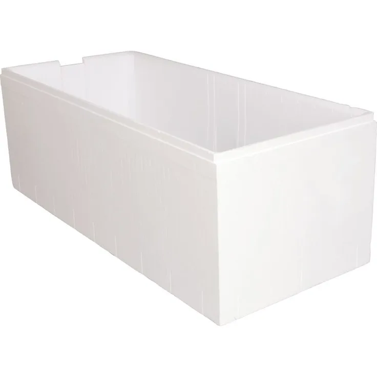 Modern Square 2 Wannenträger, Für Rechteckwanne, 190 x 90 cm, Styropor, Weiß, Schall- und Wärmedämmung, 03AX3358 - Calmwaters