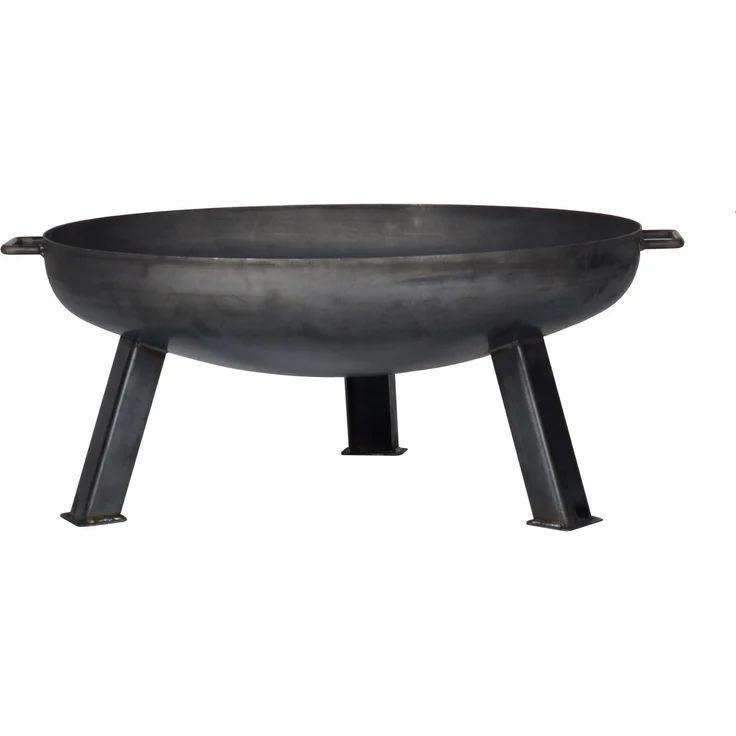 Buschbeck Feuerstelle, Feuerschale, schwarz, 60 x 60 x 30 cm, 90187.001 – Bild 1