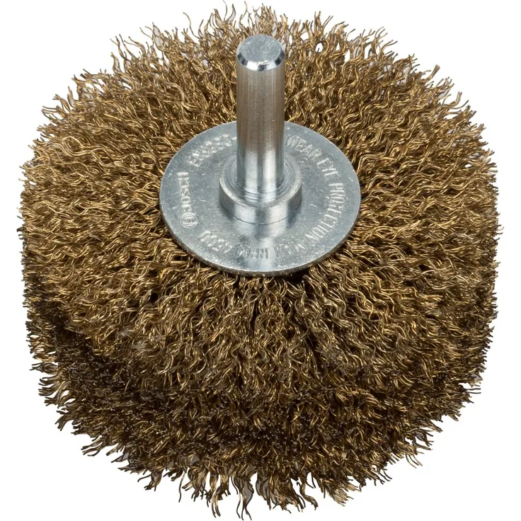 Bosch Professional Scheibenbürste, Messing, gewellter Draht, 0,2 mm, 80 mm, 35 mm, 4500 U- min, 2608622130 - Preisvergleich