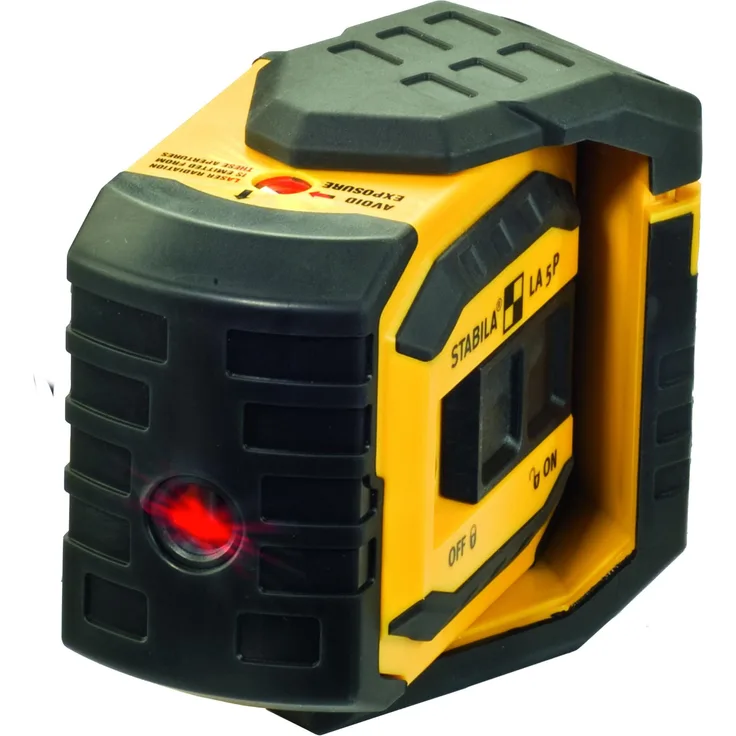 STABILA 5-Punkt-Laser LA-5P, 4-teiliges Set