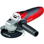 Einhell Winkelschleifer TC-AG 125 (850W, 12.000 1-min Drehzahl, 125mm Scheiben-D, Scheibenschutz, Spindelarretierung, flacher Aluminium-Getriebekopf)