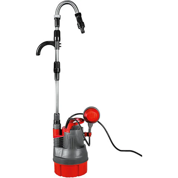 Mauk Regenfass Pumpe Tauchpumpe Druckpumpe Fasspumpe mit Schwimmerschalter - 350 W, 5000 l-h