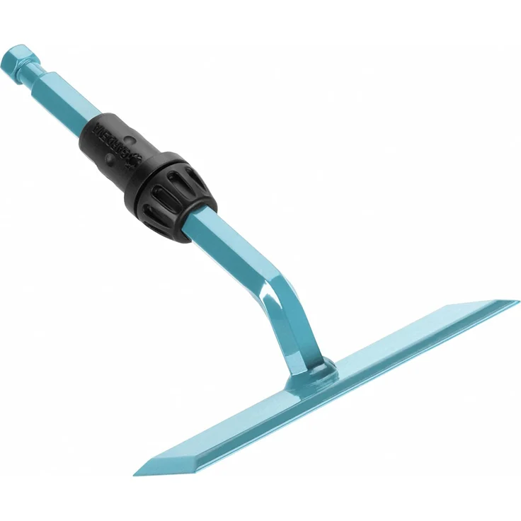 GARDENA combisystem-Schuffel GARDEX: Gartenzubehör für Bodenarbeiten wie das Jäten von Beeten und Wegen, Arbeitsbreite 14 cm, für combisystem-Stiele, empfohlene Stiellänge 150 cm (3187-20) – Bild 1