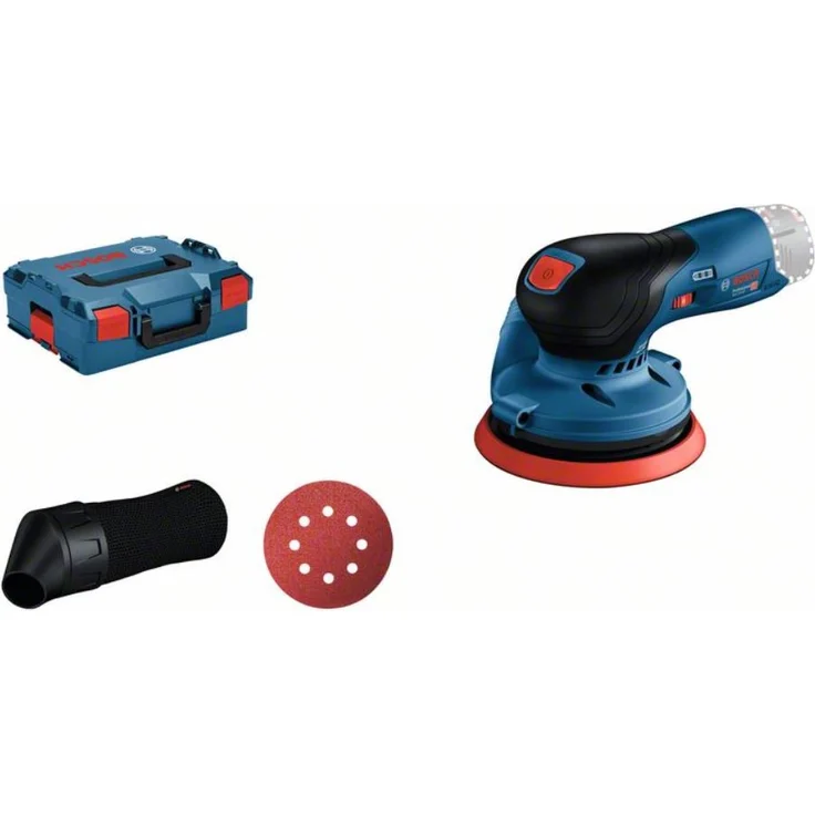 Bosch Professional 12V Akku-Exzenterschleifer GEX 12V-125 ohne Akku, ohne Ladegerät, in L-Boxx – Bild 1