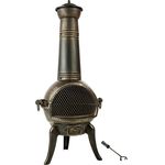 Terrassenofen aus Gusseisen