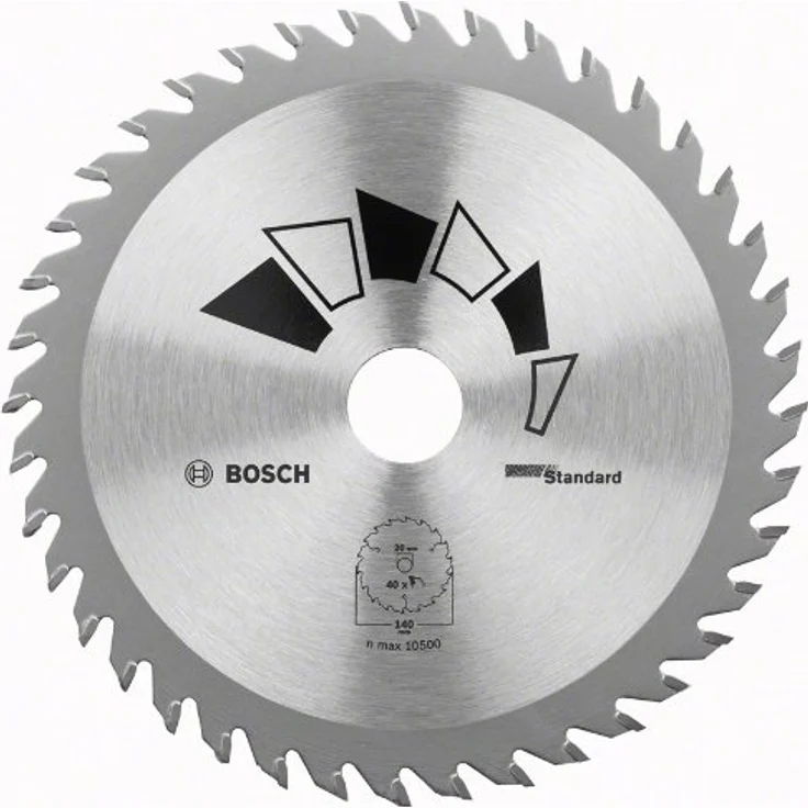 Bosch 2609256803 DIY Kreissägeblatt Basic 130 x 2.2 x 20-16,Z40