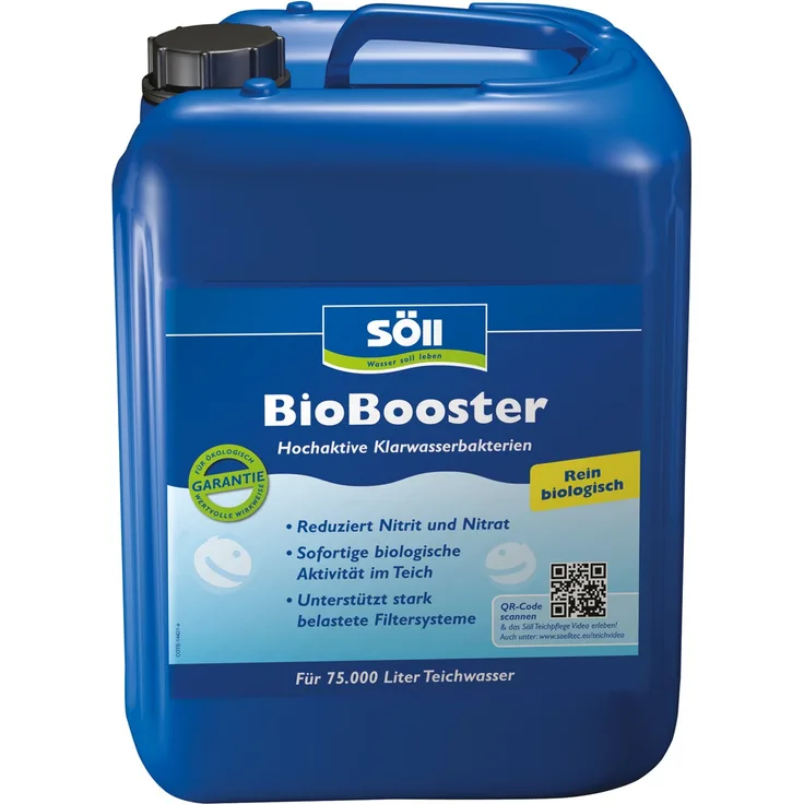 Söll Bakterien Filterstarter 2,5 Liter BioBooster für Teiche