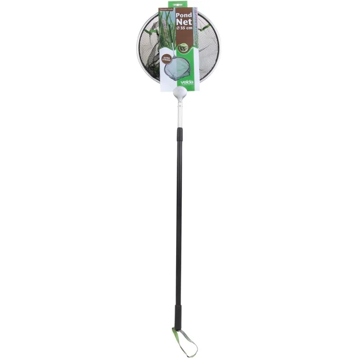 Velda Runder Teichkescher 35 cm mit Teleskopstiel