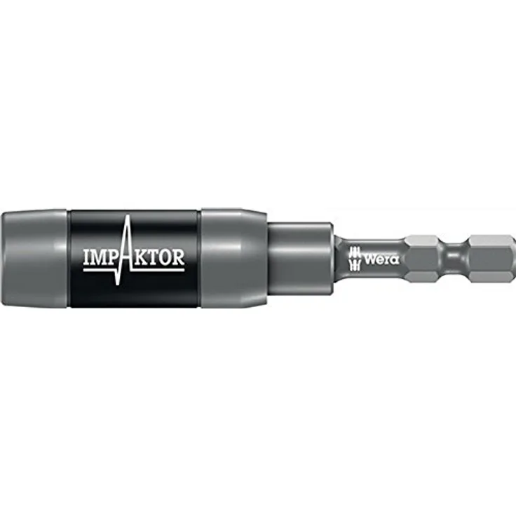 897-4 IMP R Impaktor Halter mit Ringmagnet und Sprengring, 1-4 Zoll x 75 mm, Wera 05057676001