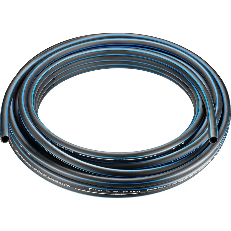 Cornat Bewässerungssystem PE-HD-Rohr im Ring, Ø 32 x 3 mm, 25 m, Polyethylen für Kaltwasser, Betriebsdruck maximal 12,5 bar