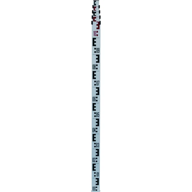Teleskopnivellierlatte L.1,22-5m Elemente 5 St.m.Libelle NEDO – Bild 1