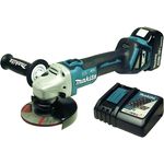 Makita DGA 513 Akku-Winkelschleifer mit Akku 3 Ah und Ladegerät 125 mm Akku