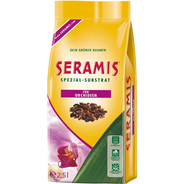 Stroetmann SERAMIS Spezial-Substrat für Orchideen 2,5 L – Bild 1